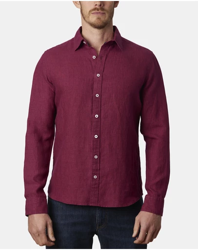 Abelard - Piatto Premium Pure Linen Slim Fit Shirt