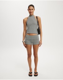 Cotton On - Hallie Foldover Micro Short