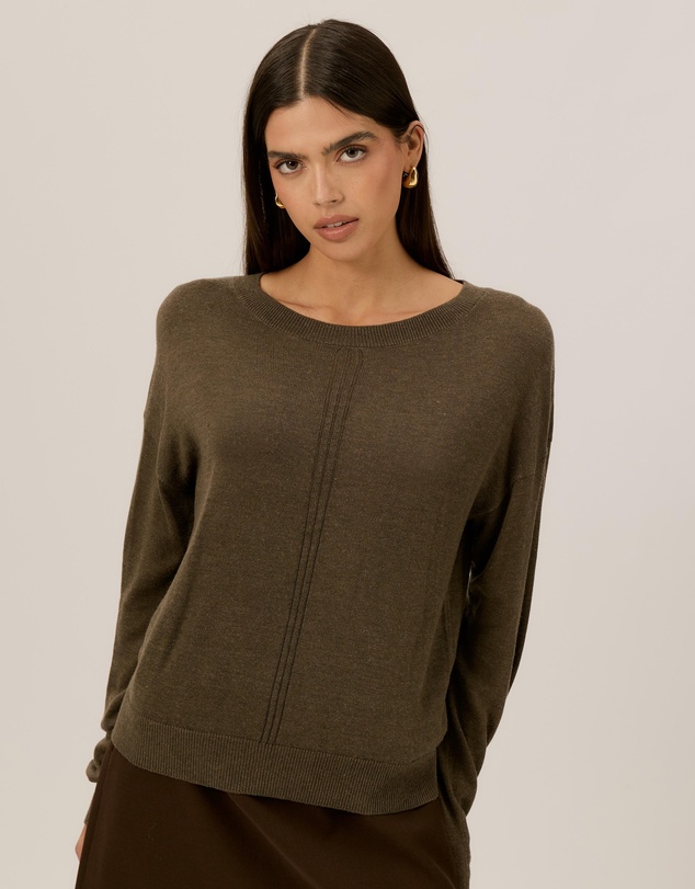 Tussah - Grace Boat Neck Jumper