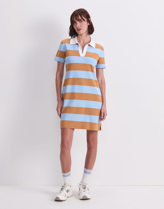Sportscraft - Knit Polo Mini Dress