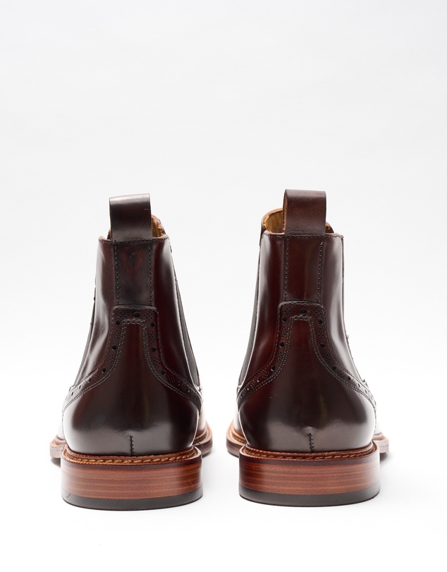 3 Wise Men - 3 Wise Men Townsend Leather Chelsea Boot