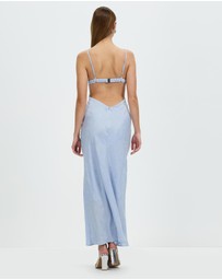 Third Form - Paisley Bias Triangle Midi Dress