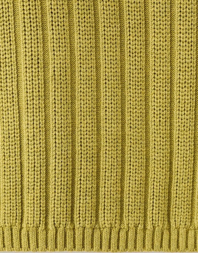 M.N.G - Polo-Neck Ribbed Sweater