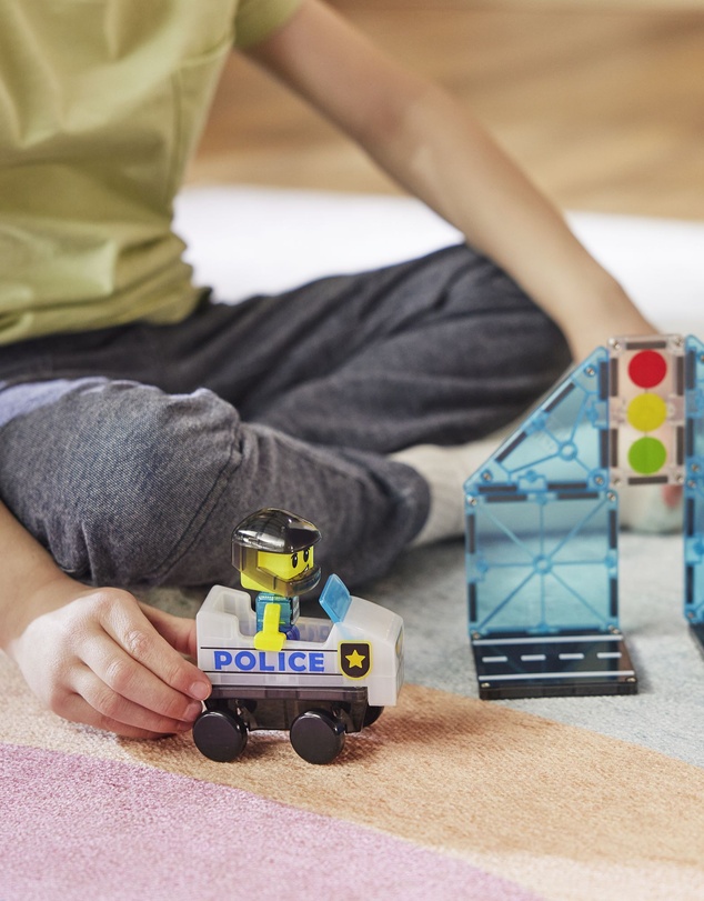 Magna-Tiles - MAGNA-TILES - Police Patrol - 20 Piece