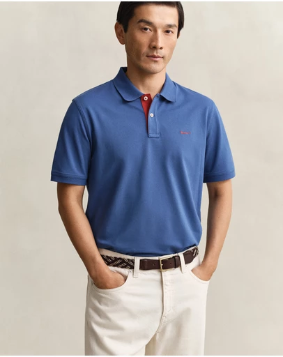 Gant - Contrast Piqué Polo Shirt