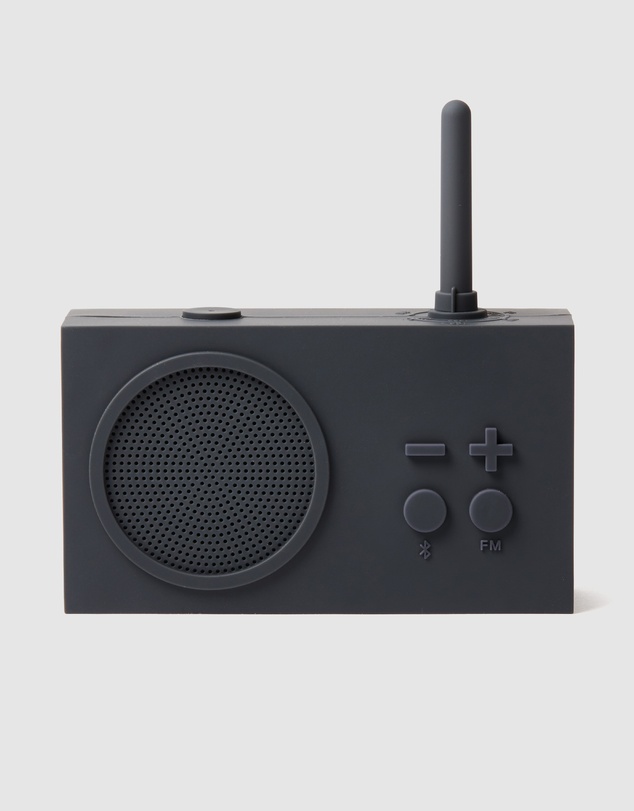 Lexon - Lexon Thykho 3 Fm Radio & Bluetooth Speaker - Grey
