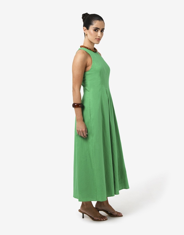 Forcast - Tory Linen Blend Panel Dress