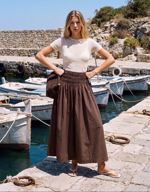 The Fated - Claudette Maxi Skirt