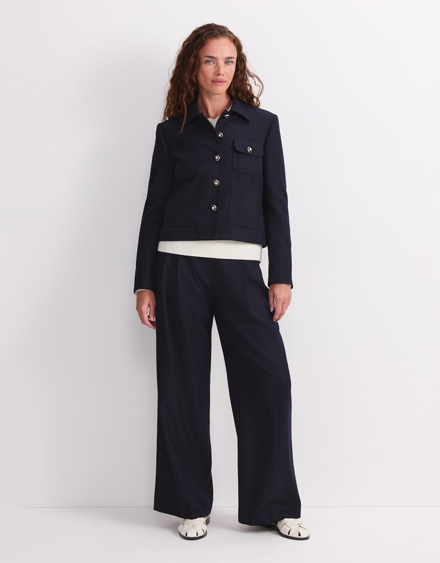Sportscraft - Frankie Twill Cropped Jacket
