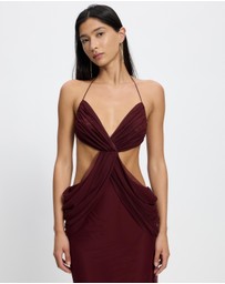 Jaded London - Draped Vida Maxi Dress