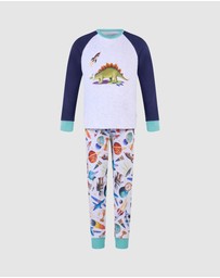 Fleur Harris - 'Outer Space' Nightfall Sleep Set in Grey Marle