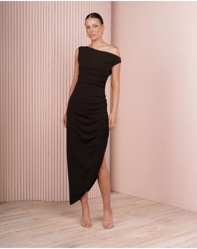 Azzurielle - Audrey Off Shoulder Dress