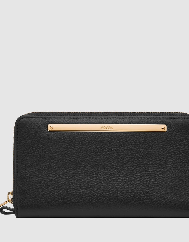 Fossil - Liza Black Clutch