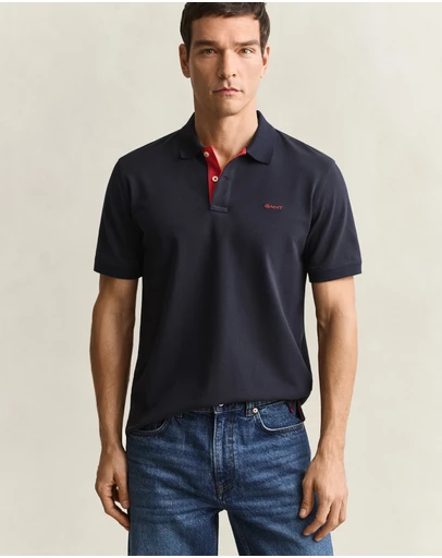 Gant - Contrast Piqué Polo Shirt