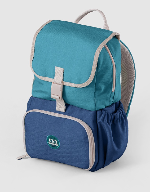 Monbento - Monbento MB The Kids Insulated Backpack Explorer - Blue Infinity