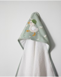 Living Textiles - Organic Hooded Towel - Goosey Goosey