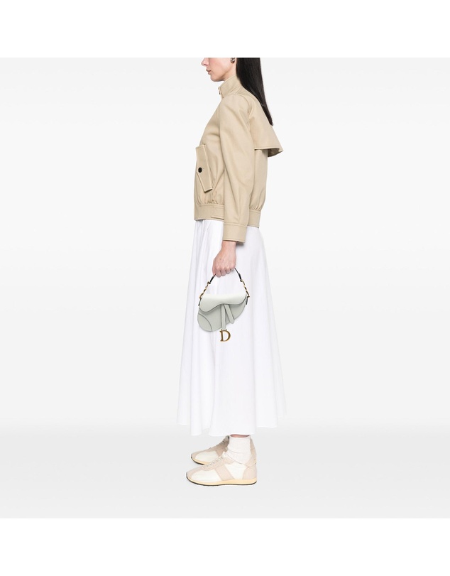 Pre-Loved by Azura Reborn - Pre-Loved Mini Grained Calfskin Saddle Bag