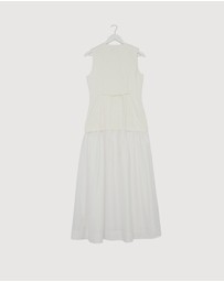 Revibe - Repaired Decjuba Elaine Maxi Vest Dress - AU 6