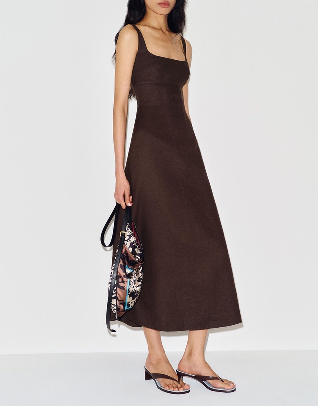 Reformation - Sabine Linen Dress