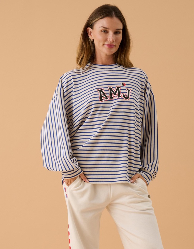 Araminta James - AMJ Waffle LS Top