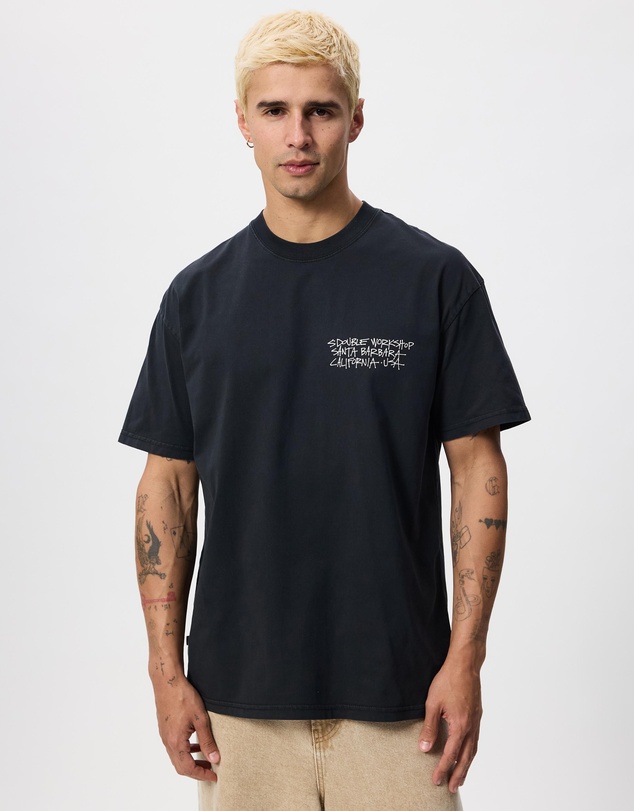 S Double - Address Text T-Shirt