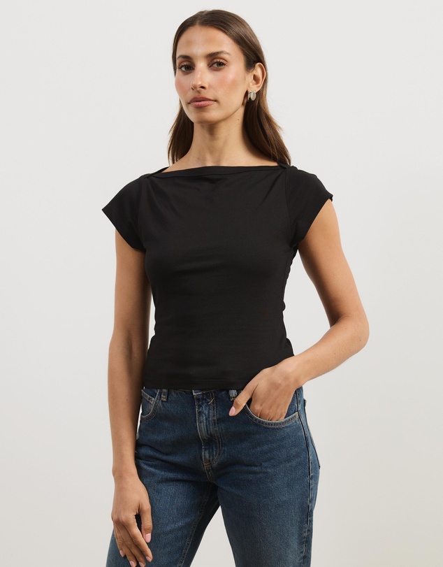 Atmos&Here - Boatneck Baby Tee