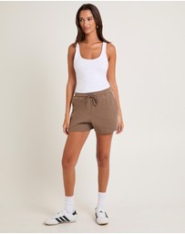 Subtitled - Subtitled Fleece Shorts