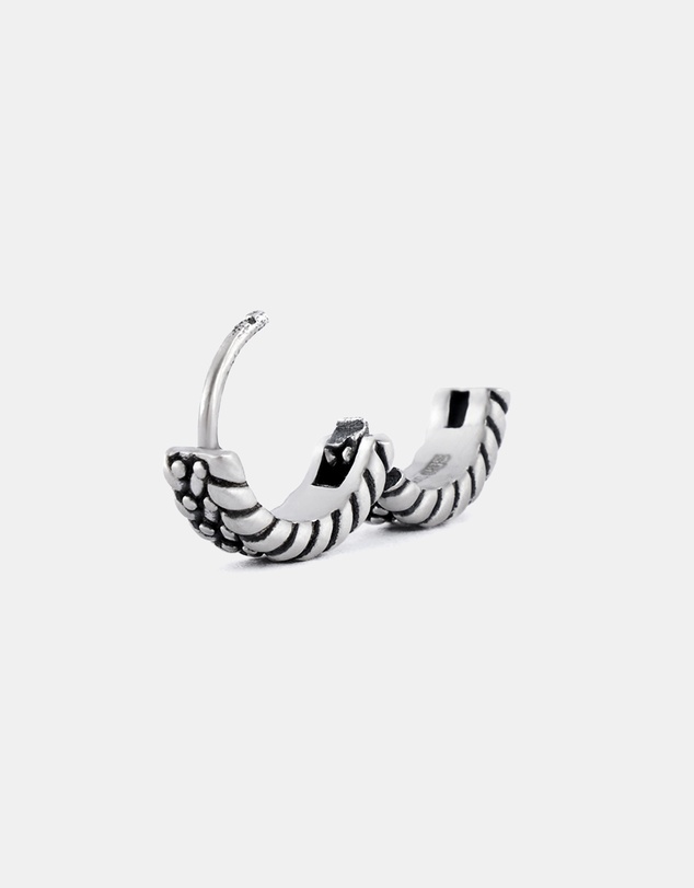 Serge DeNimes - Silver Guard Earring