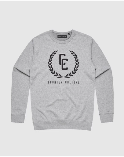 Counter Culture - Garland Logo Crewneck - Youth