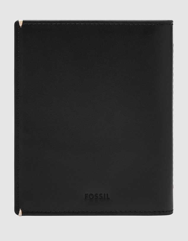 Fossil - Westover Black Travel Passport Wallet
