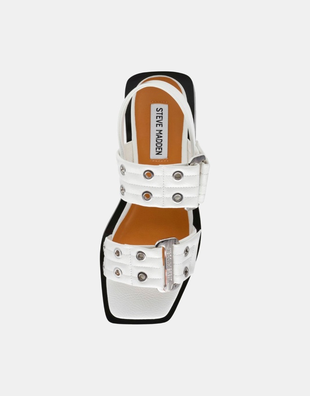 Steve Madden - Saria white patent