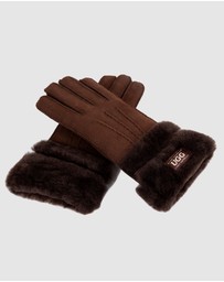 Ozwear Connection Uggs - Ugg Sheepskin Double Cuff Gloves