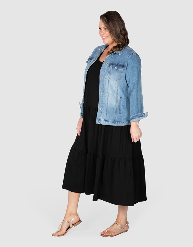 Love Your Wardrobe - Frankie Stretch Denim Jacket