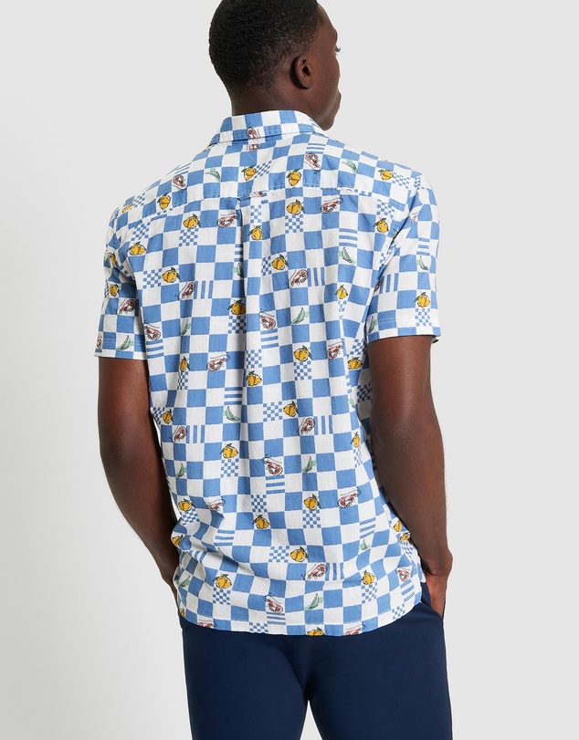 Ben Sherman - Chequerboard Print Shirt