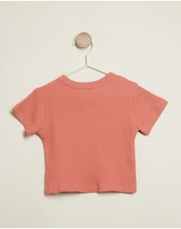 All Fenix - Mini Waffle Tee - Babies-Kids