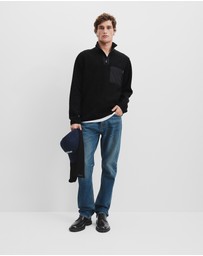 Country Road - Polyester Half Zip Sweat