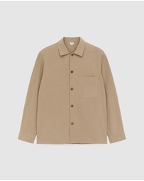 ARKET - Beck Tencel Linen Canvas Overshirt