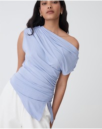 Forcast - Keeley Bamboo Split Hem Top