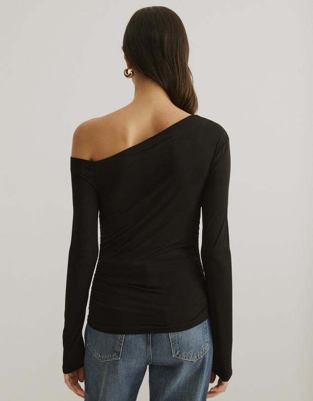 Atmos&Here - Cold Shoulder Bamboo Top