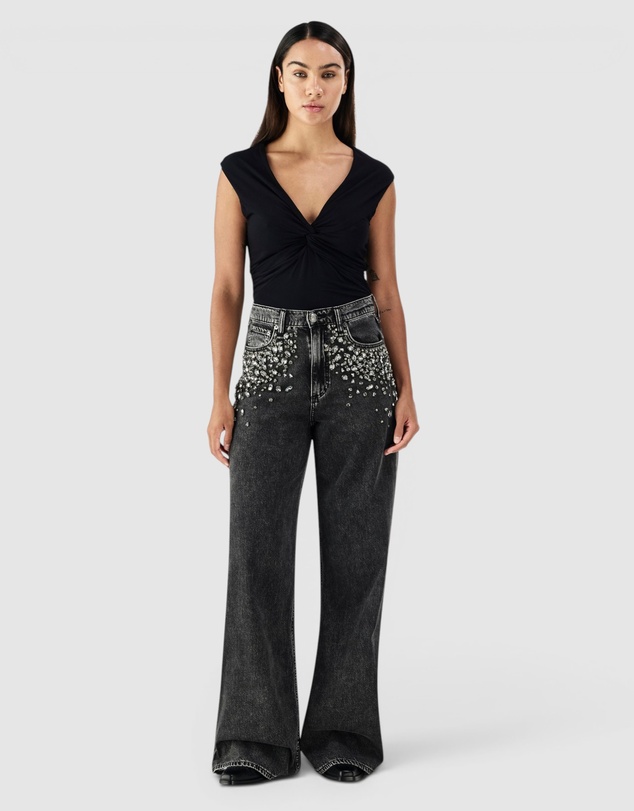 rag & bone - Featherweight Sofie Full Wide Leg Jeans