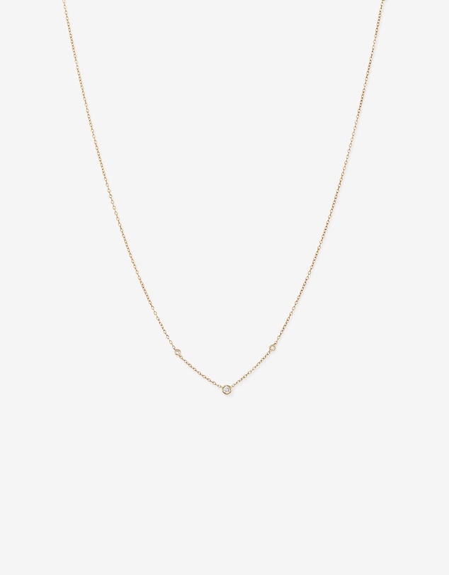 Michael Hill - Necklace with 0.10 Carat TW of Diamonds in 10kt Yellow Gold