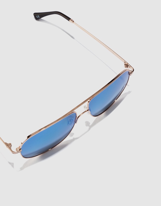 Hawkers Co - HAWKERS - Gold Sky TEARDROP Sunglasses for Men and Women UV400