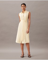 Calvin Klein - Sleeveless Shirt Dress