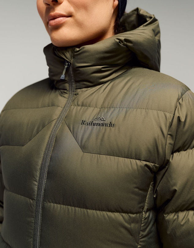 Kathmandu - Epiq Hooded Down Puffer 600 Fill Warm Outdoor Winter Jacket