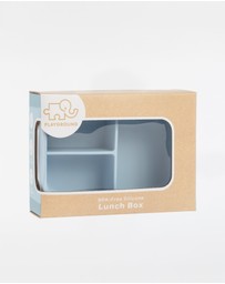 Playground - Silicone Lunch Box- Small- Dusty Blue