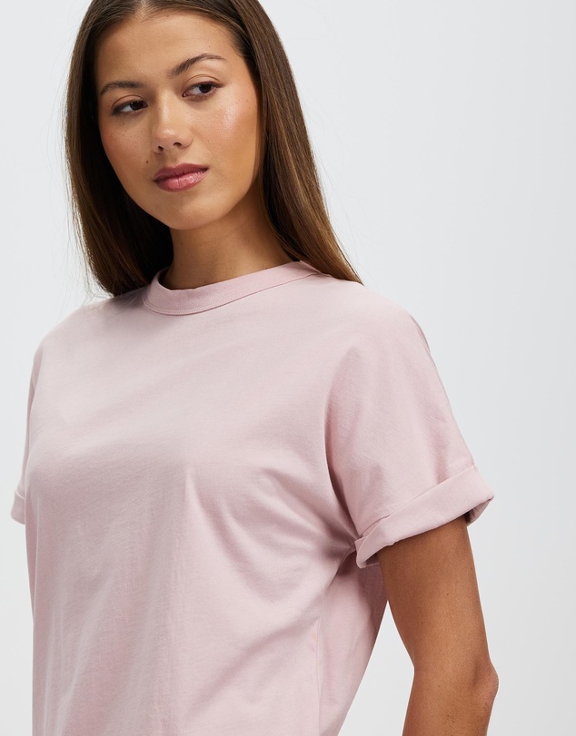 DRICOPER DENIM - Slouchy Dusty Pink Tee