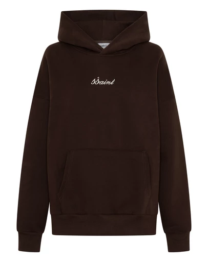 SSAINT - SŚAINT Tonal Hoodie Chocolate