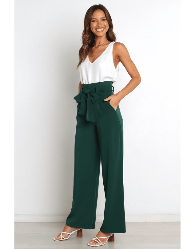 Petal & Pup - Kieran Pants - Emerald Green