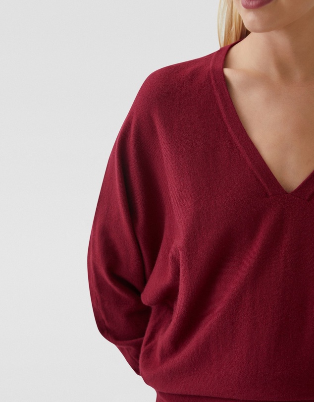 Oxford - Francesca V-Neck Knitted Dress