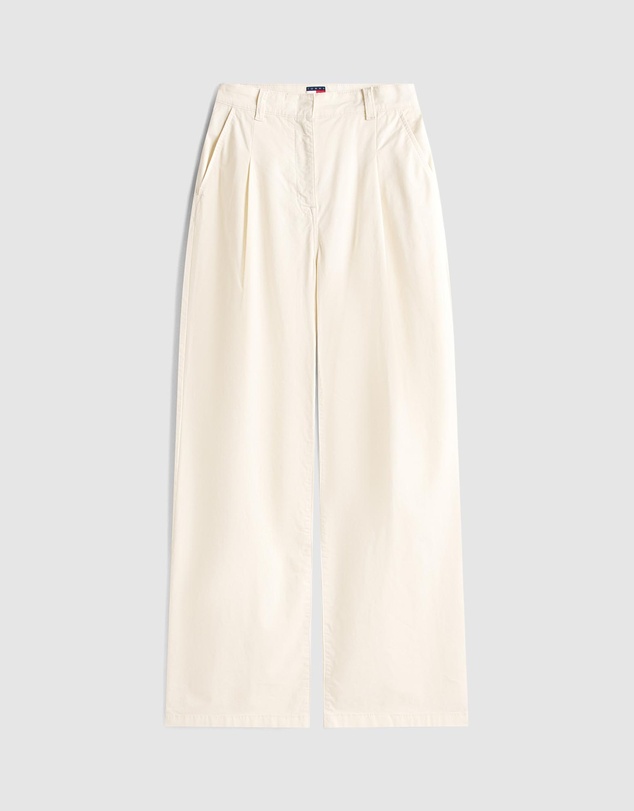 Tommy Jeans - Claire Wide Leg Chino Pants